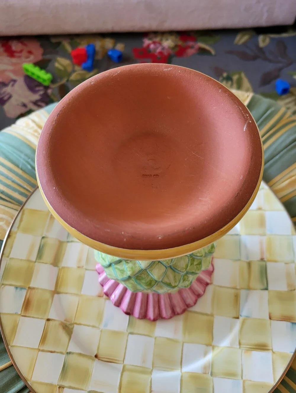 Mackenzie Child Thistle Vase 11